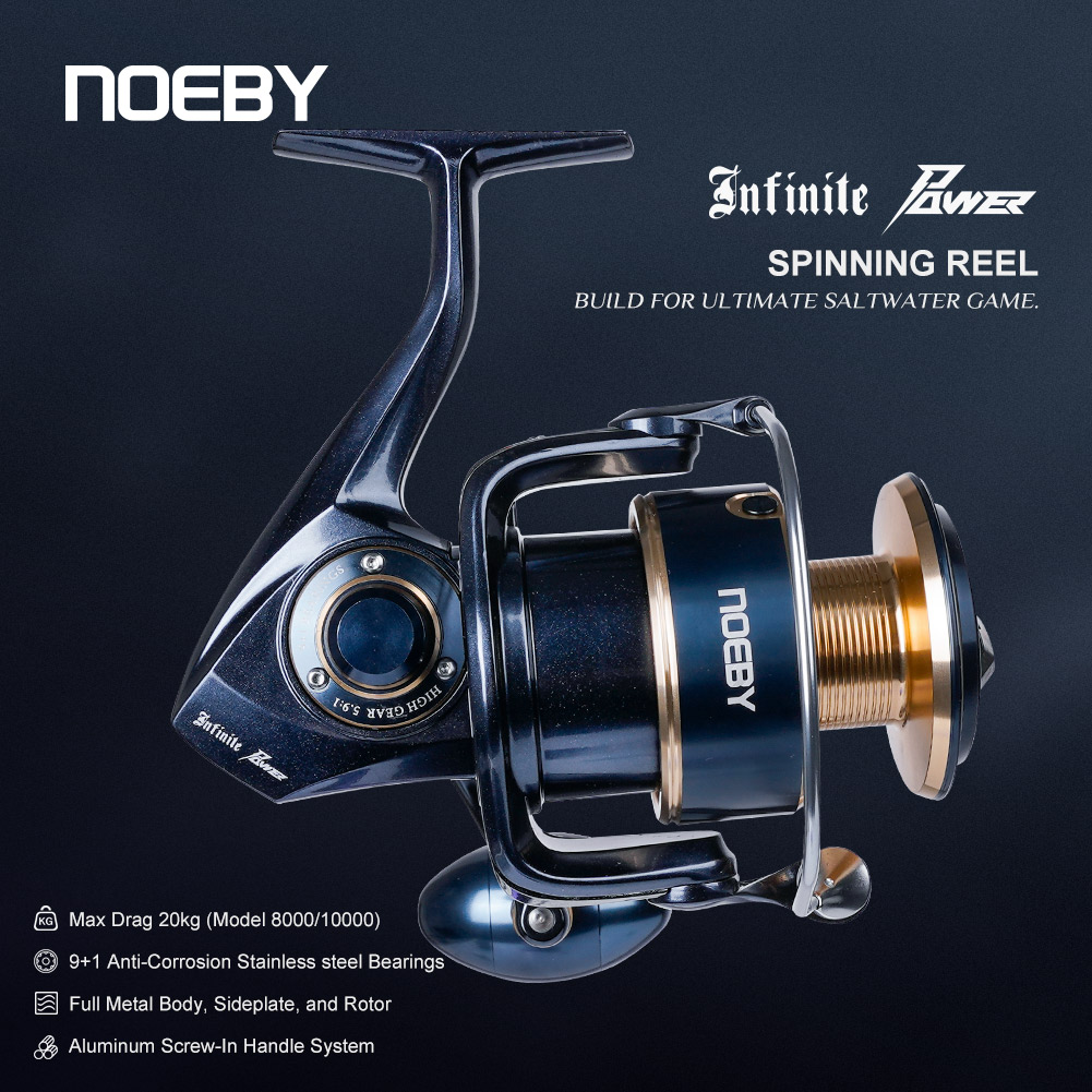 Daiwa Reel Fuego - Carretilha de Pesca Noeby Infinite Power