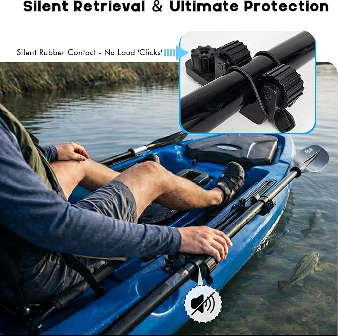 Fishing Kayak Cart - Suporte de Remo para Caiaque com