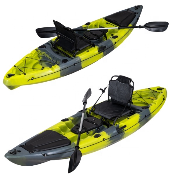 Fishing Kayak Sit On Top - Caiaque de Plástico de 2,9 Metros